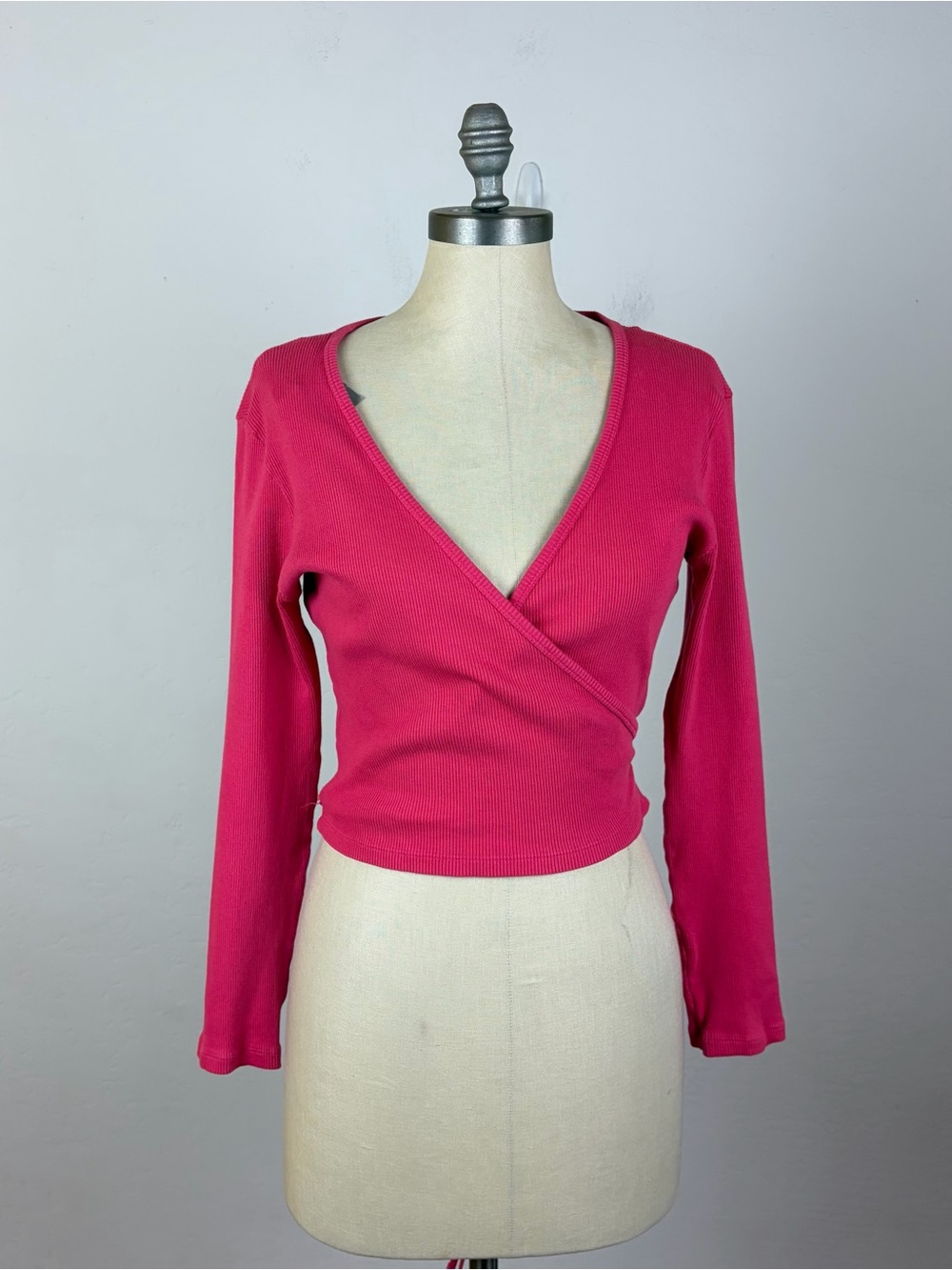 Big Bud Press Wrap Top in Pink